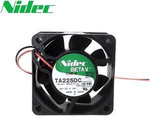 Nidec New fan  TA225DC M34313-55 6CM 24V 0.16A 6025 wind inverter fan