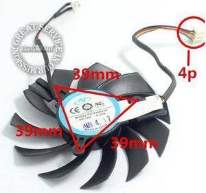 video card fanNew Graphics card fan FD7010H12D 12V 0.35A 73mm diameter