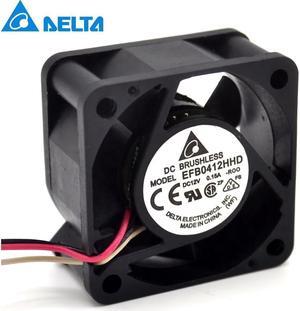 1pcs   original Delta Three H3C 3600 5600 switch S5500 4020 fan 12V 0.15A EFB0412HHD