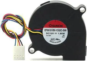 1pcs EF50151BX-1C02C-S99 5015  5cm 550*50*15mm fan 12V 1.8W Turbine Cooling Fan