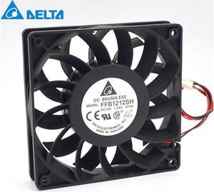 1pcs fan 12025 high speed air volume fan 12 cm 1.24A FFB1212SH