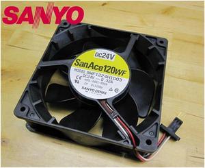 1PCS 9WF1224H1D03 12038 12cm 120mm DC 24V 0.32A  gold-plated plug cooling fan