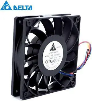 New FFB1248VH-ROO 48V 0.22A 12CM 12025 dual ball bearing cooling fan for DELTA 120*120*25mm
