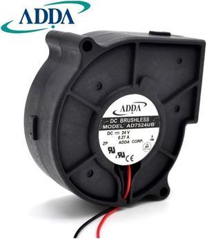 ADDA New and original axial fan AD7524UB 24V projector photographic apparatus dedicated fan 75*75*30mm
