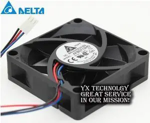 original Delta AFB0712HD 7020 7cm 12V 0.22A 3-wire double-ball bearing cooling fan