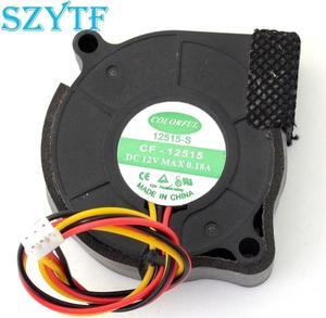CF-12515 5015 50MM 5CM DC 12V 0.18A blower cooling fans cooler
