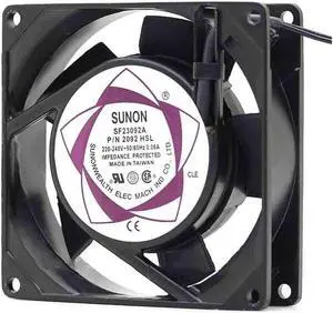 SF23092A 2092HSL  9225 220V cooling  AC fan chassis 92mm  13W  36CFM  37Db