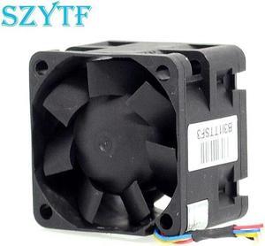 New PSD1204PQBX-A 4028 4cm 6.0W 12V wind pressurized cooling fan 40*40*28mm