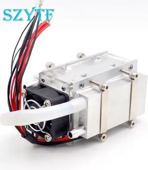 DIY TEC Peltier semiconductor refrigerator water-cooling air condition Movement for refrigeration and fan