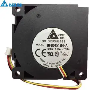 Delta new Original Delta  4.5CM turbo cooling fan Blower 12V 0.26A BFB04512HHA