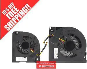 FOR Dell 9400 M6300 M90 PP05XA PP05XB CPU fan and graphics card fan 1pair 2 pcs