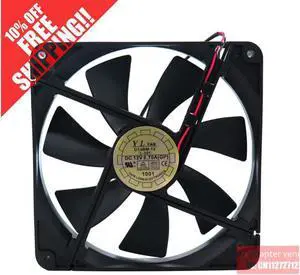 YATE LOON 14CM 14025 12V0.70A Double ball bearing D14Bm-12 PWM cooling fan