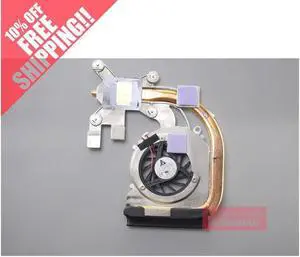 New Replace  FOR HP CQ40 CQ41 CQ45 DV4 fan heatsink heat pipe brass use FOR AMD