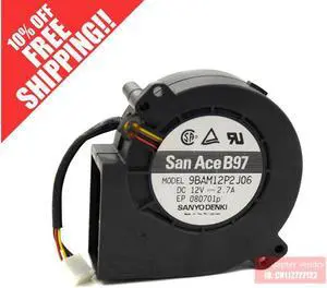Japan 9733 12V 2.7A FOR HP servers large amount of wind turbine exhaust fan 9BAM12P2J06