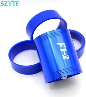 F1-Z Supercharger Turbo Air Intake Fuel Saver Fan w\/ Double Propeller - Blue high quality
