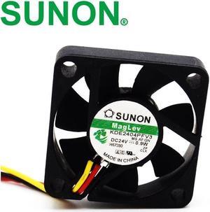 KDE2404PFV3 Double Ball Bearing Cooling Axial Fan DC 24V 4010 40*40*10mm 50 pcs\/lot
