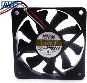 2pcs F7015B12MY DC12V 0.2A 7015 7CM 70MM 70X70X15MM 3pin Cooling Fan