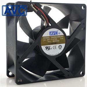 1pcs DA09238B24H -018 9238 DC 24V 0.7A computer server inverter Server Square cooling Fans 3-Wire