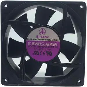 New Taiwan Bi-sonic BP1203848M-03 DC48V axial flow cooling fan