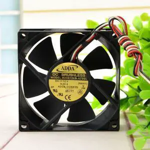 Original ADDA AD0812XB-A73GL 12V 0.55A 8025 8CM 3-wire chassis Cooling fan