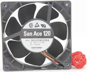 Brand new original Sanyo 9G1224G1D04 24V 0.50A 12038 3-wire inverter fan spot