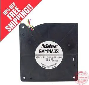 NEW NIDEC D12F-12B1S2 03H1 12V 0.75A 12032 3 lines Blower cooling fan