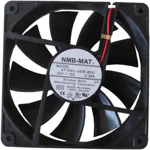 Original authentic NMB 4710KL-05W-B50 24V 0.38A 12025 power cooling fan