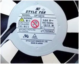 New STYLE FAN UP12D10 100V 0.16A cooling fan