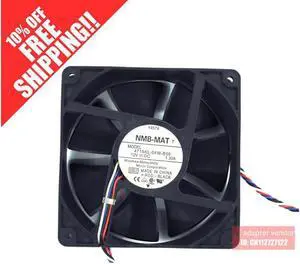 NMB 12V fan 12cm fan violence 1.3A 4715KL-04W-B56 thermostat fan I Minerals