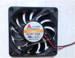 Taiwan Wonsan YSTECH 7010 12v 0.2A FD127010LB chassis cooling fan