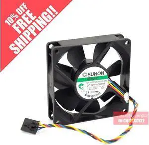 FOR DELL SUNON MF80201VX-Q010-S99 8020 12V 3.84W 4 wire cooling fan