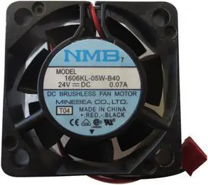 NMB 1606KL-05W-B40 24V 0.07A 40*40*15MM CNC machine tool fan
