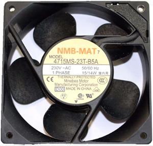 Genuine new NMB1238 230V 12CM axial fan 4715MS-23T-B5A overheat protection fan