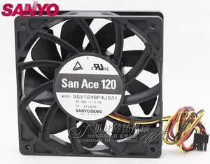 The new 9GV1248P4J031 12025 12cm 48V 0.5A fan for  120*120*25mm