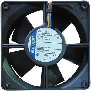 4312/12M original authentic 12032 12V 3.1W German cooling fan 120*120*32