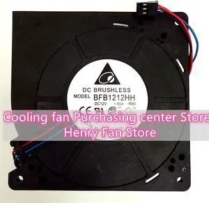 Original Delta BFB1212HH-R00 12V 1.65A 12032 Turbo Blower 12CM Large Air Volume Fan
