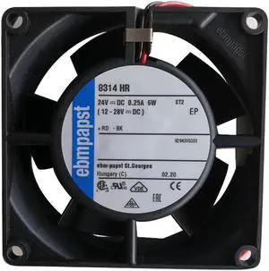 8314HR new ebmpapst fan 8032 24V 6W 8CM high speed inverter fan