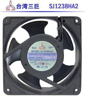 Brand new original Sanju SJ1238HA1 AC110V12038 double ball axial flow cooling fan fan 4 inch Brand new original Sanju SJ1238HA1 AC110V12038 double ball axial flow cooling fan fan 4 inch