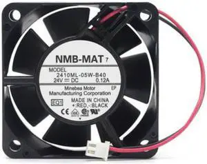 Original NMB 2410ML-05W-B40 6025 24V 0.12A Inverter cooling fan Original NMB 2410ML-05W-B40 6025 24V 0.12A Inverter cooling fan