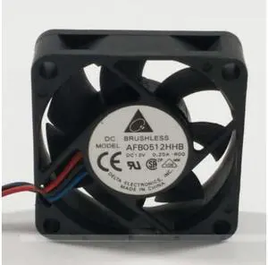 Delta 5015 cooling fan 12V 0.2A double ball inverter fan AFB0512HHB