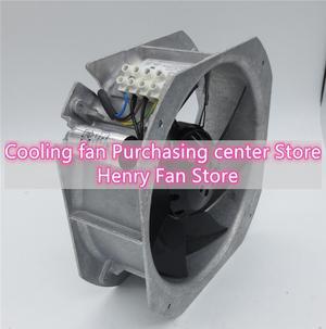 Germany ebmpapst W2E200-HK38-C01 Cooling fan Air flow 606CFM brand new original 225*80mm 230V 80W Axial fan