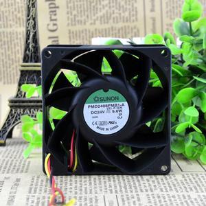 Brand new original SUNON standard PMD2408PMB1-A 8038 24V 9.6W 8CM inverter fan