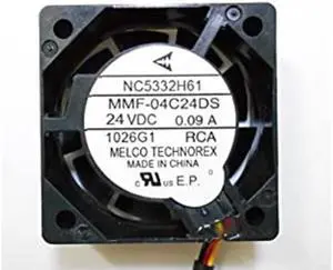 New Mitsubishi MMF-04C24DS-RCA 24V 0.09A cooling fan
