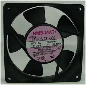 Genuine NMB-MAT 4710PS-22T-B30 AC220V 14/11W Inverter cooling fan