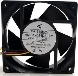 Genuine Mitsubishi F740 Inverter Fan CA1619H25 MMF-12D24DS-CP1 24V 0.36A