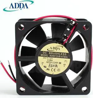 AD0612UB-A70GL Taiwan ADDA fan 6025 12V 12V 0.35A 6 cm cooling fan