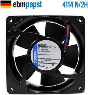 Germany ebmpapst 4114N/2H 12038 24V 11W aluminum frame inverter fan