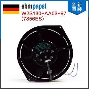 Original authentic German ebmpapst fan W2S130-AA03-97 7856ES all metal cooling fan