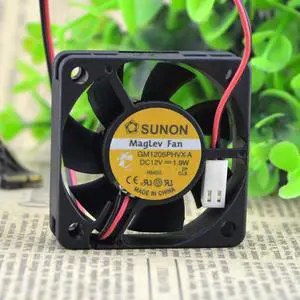 Original built standard SUNON 5015 12V 1.9W GM1205PHVX-A hydraulic server axial fan