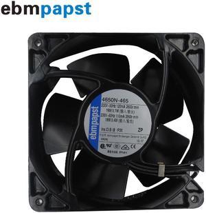 Germany ebmpapst 4650N-465 compact Fan 12038 230V 18W Axial Fan 160m3/h 2680rpm Metal DC Cooling fan
